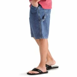 Big & Tall Lee® Denim Carpenter Shorts -Mens Jurassic Park Clothing Shop 1322828 ALT2