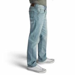 Men's Lee® Modern Series Active Comfort Straight-Leg Jeans -Mens Jurassic Park Clothing Shop 1475702 ALT2