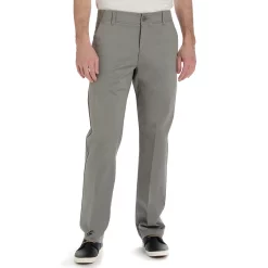 Men's Lee® Performance Series Extreme Comfort Khaki Straight-Fit Flat-Front Pants -Mens Jurassic Park Clothing Shop 2107811 Iron