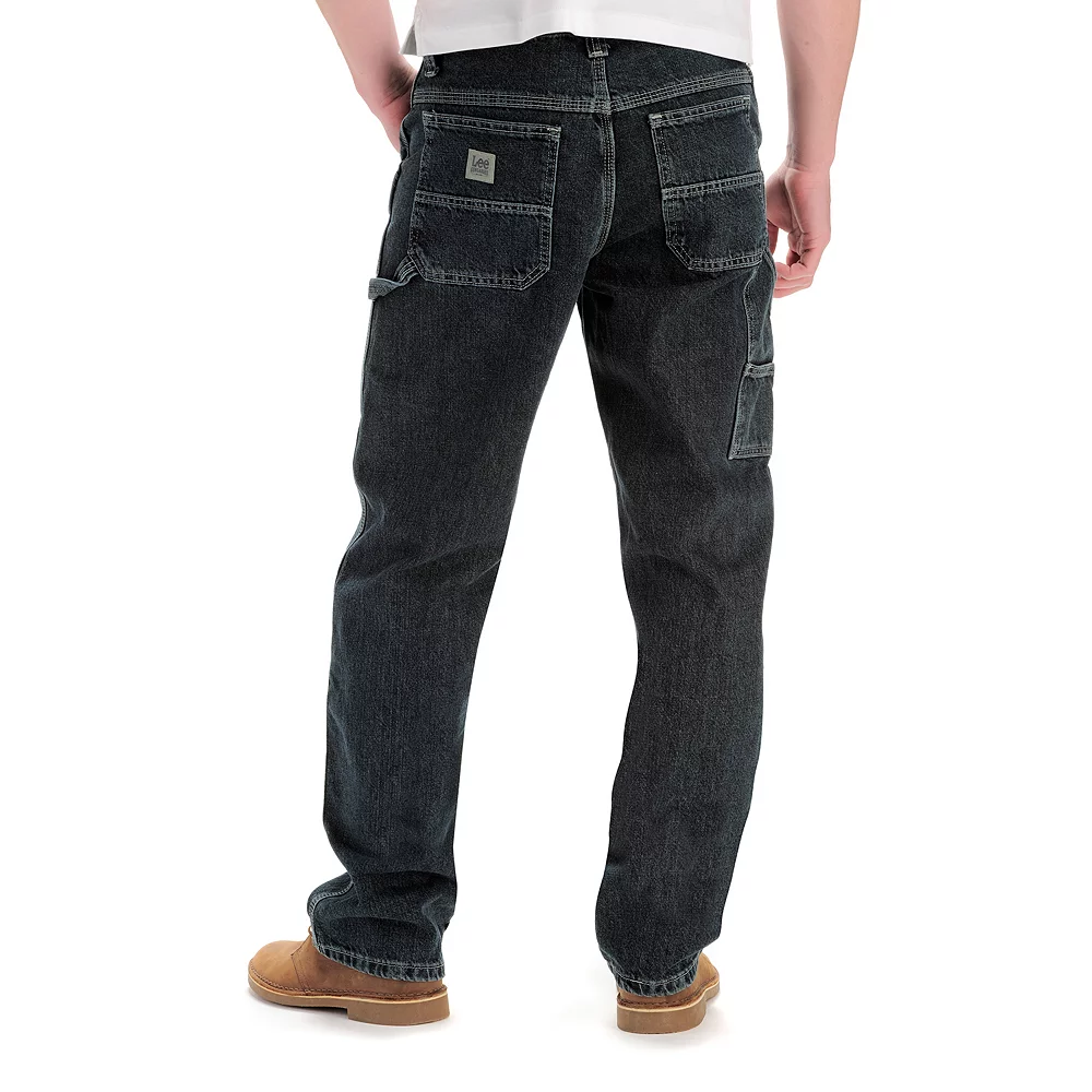 Big & Tall Lee® Dungarees Flex-Waist Carpenter Jeans 5 Big & Tall Lee® Dungarees Flex-Waist Carpenter Jeans - Image 3