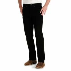 Big & Tall Lee® Premium Select Relaxed-Fit Comfort-Waist Stretch Jeans -Mens Jurassic Park Clothing Shop 2248948 Black