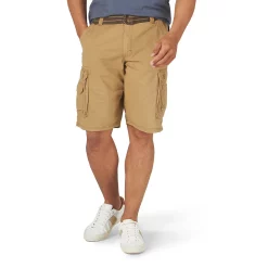 Men's Lee® Wyoming Belted Cargo Shorts -Mens Jurassic Park Clothing Shop 2379752 Bourbon