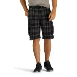 Big & Tall Lee® Wyoming Shorts 20 Big & Tall Lee® Wyoming Shorts -Mens Jurassic Park Clothing Shop 2476594 Black Clifton Plaid