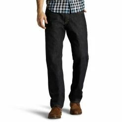 Men's Lee® Regular-Fit Stretch Straight-Leg Jeans -Mens Jurassic Park Clothing Shop 2577481 Stinger