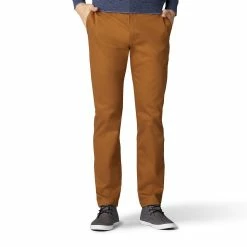 Men's Lee® Performance Series Extreme Comfort Khaki Slim-Fit Flat-Front Pants 19 Men's Lee® Performance Series Extreme Comfort Khaki Slim-Fit Flat-Front Pants -Mens Jurassic Park Clothing Shop 2897010 Acorn
