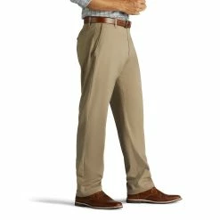 Men's Lee® Performance Series Extreme Comfort Khaki Relaxed-Fit Flat-Front Pants 21 Men's Lee® Performance Series Extreme Comfort Khaki Relaxed-Fit Flat-Front Pants -Mens Jurassic Park Clothing Shop 2917626 ALT2