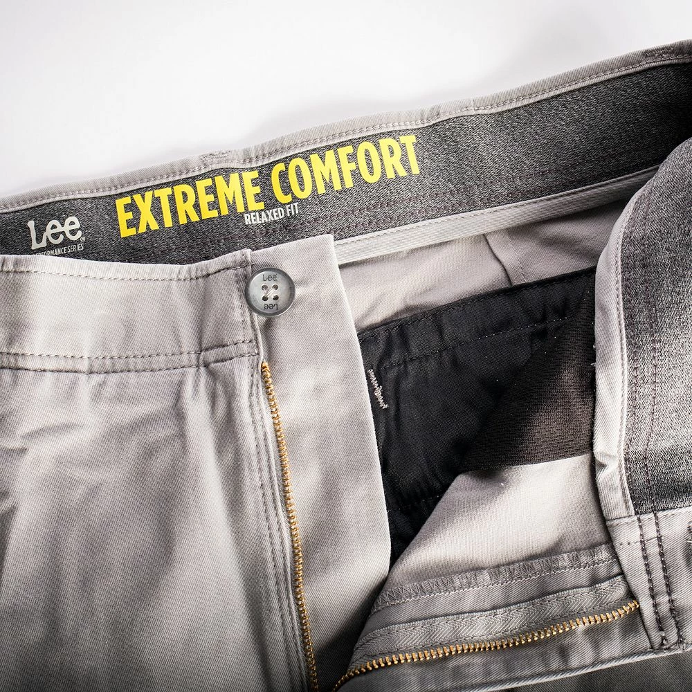 Men's Lee® Performance Series Extreme Comfort Khaki Relaxed-Fit Flat-Front Pants 12 Men's Lee® Performance Series Extreme Comfort Khaki Relaxed-Fit Flat-Front Pants - Image 10