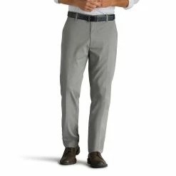 Men's Lee® Performance Series Extreme Comfort Khaki Relaxed-Fit Flat-Front Pants 17 Men's Lee® Performance Series Extreme Comfort Khaki Relaxed-Fit Flat-Front Pants -Mens Jurassic Park Clothing Shop 2917626 Iron