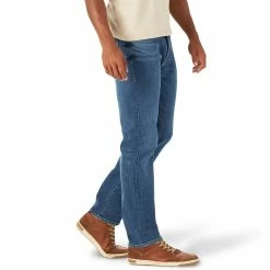 Men's Lee® Extreme Motion Stretch Slim Straight Jeans -Mens Jurassic Park Clothing Shop 2950015 ALT2