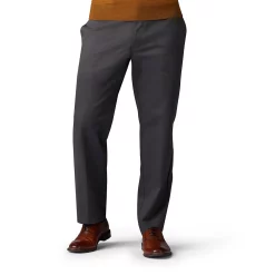 Men's Lee® Total Freedom Straight-Fit Comfort Stretch Pants -Mens Jurassic Park Clothing Shop 3027271 Charcoal