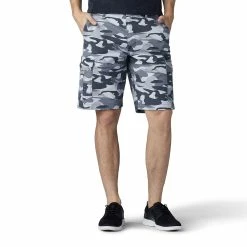 Men's Lee® Extreme Motion Swope Cargo Shorts -Mens Jurassic Park Clothing Shop 3257647 Graphite Camo