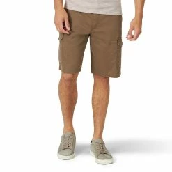 Men's Lee® Extreme Motion Swope Cargo Shorts -Mens Jurassic Park Clothing Shop 3257647 Teak