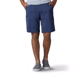 Men's Lee® Tri-Flex Shorts -Mens Jurassic Park Clothing Shop 3257795 Ocean Blue Plaid