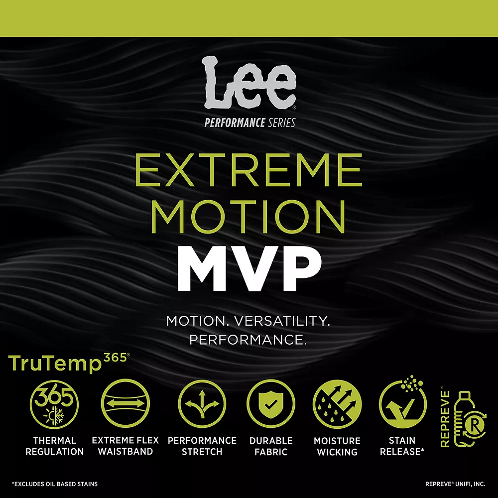 Men's Lee® Extreme Motion MVP Straight-Leg Jeans 13 Men's Lee® Extreme Motion MVP Straight-Leg Jeans - Image 11