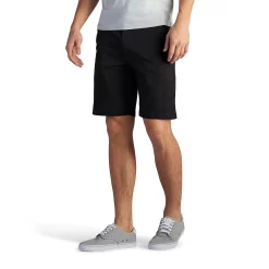 Men's Lee® Extreme Comfort Flat-Front Shorts -Mens Jurassic Park Clothing Shop 3996847 Black