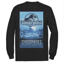 Men's Jurassic World Gyrospheres Tour Park Poster Tee
