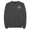 Men's Jurassic Park Ranger Logo Black Badge Sweatshirt -Mens Jurassic Park Clothing Shop 4247828