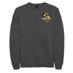 Men's Jurassic Park Ranger Logo Black Badge Sweatshirt