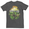 Men's Jurassic World Raptor Group Shot Title Logo Tee