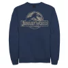 Men's Jurassic World Camo T-Rex Fossil Logo Sweatshirt