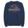 Men's Jurassic World Classic Retro T-Rex Logo Sweatshirt -Mens Jurassic Park Clothing Shop 4248554