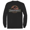 Men's Jurassic World Classic Retro T-Rex Logo Tee -Mens Jurassic Park Clothing Shop 4248557