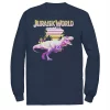 Men's Jurassic World Neon Purple & Yellow T-Rex Tee -Mens Jurassic Park Clothing Shop 4248562