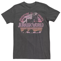 Men's Jurassic World Retro Adventure Calls T-Rex Tee