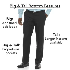Big & Tall Lee® Performance Series Extreme Comfort Khaki Straight-Fit Pants -Mens Jurassic Park Clothing Shop 4259917 ALT3