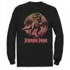 Men's Jurassic Park T-Rex Gradient Sunset Tee