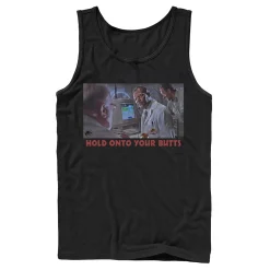 Men's Jurassic Park Doctor Ray Arnold Hold Onto Your Butts Photo Tank