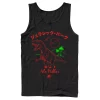Men's Jurassic Park Kanji T Rex Outline Tank 1 Men's Jurassic Park Kanji T Rex Outline Tank -Mens Jurassic Park Clothing Shop 4392724 Black