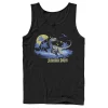 Men's Jurassic Park Raptor Distressed Portrait Tank