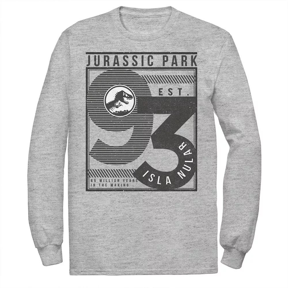 Men's Jurassic Park Est. 93 Isla Nublar Poster Tee 4 Men's Jurassic Park Est. 93 Isla Nublar Poster Tee - Image 2