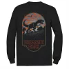 Men's Jurassic Park T Rex Silhouette Tonal Sunset Tee 2 Men's Jurassic Park T Rex Silhouette Tonal Sunset Tee -Mens Jurassic Park Clothing Shop 4393532 Black