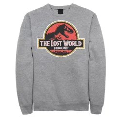 Men's Jurassic Park The Lost World Movie Logo Sweatshirt