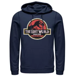 Men's Jurassic Park The Lost World Movie Logo Hoodie