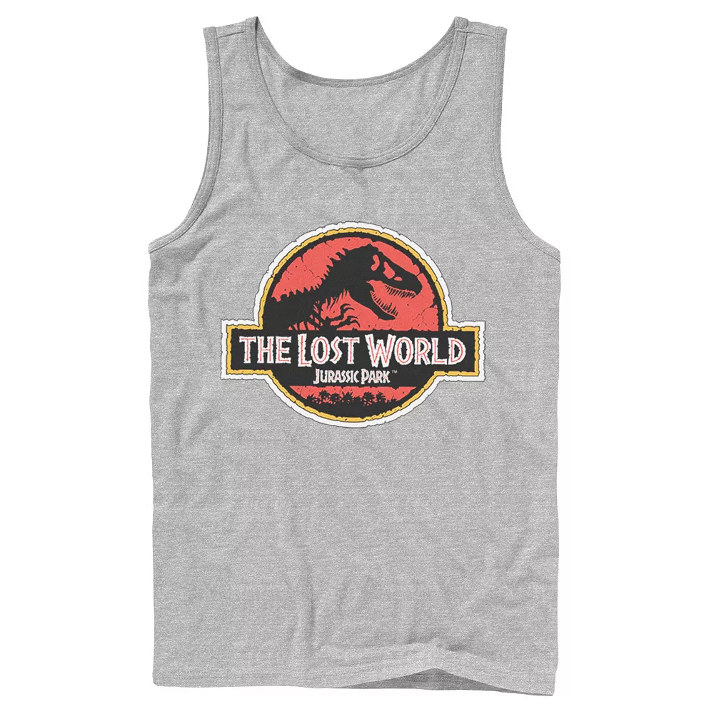 Men's Jurassic Park The Lost World Movie Logo Tank 8 Men's Jurassic Park The Lost World Movie Logo Tank - Image 6