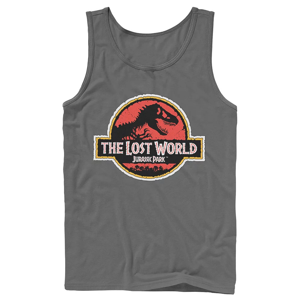 Men's Jurassic Park The Lost World Movie Logo Tank 9 Men's Jurassic Park The Lost World Movie Logo Tank - Image 7