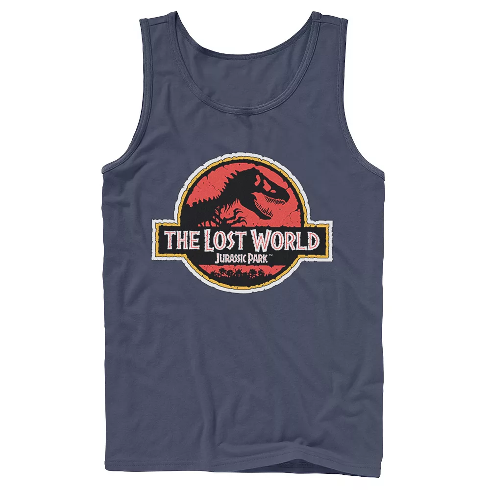 Men's Jurassic Park The Lost World Movie Logo Tank 5 Men's Jurassic Park The Lost World Movie Logo Tank - Image 3