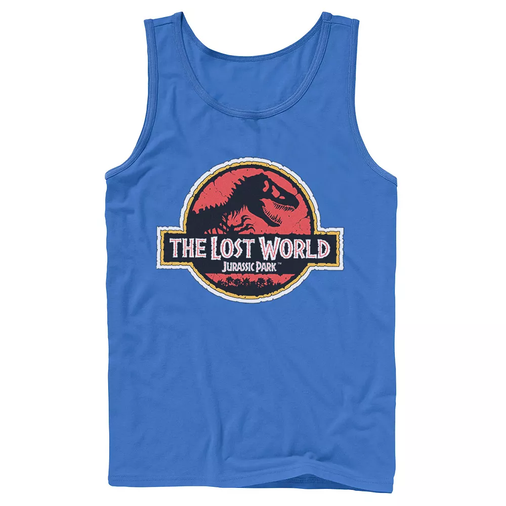 Men's Jurassic Park The Lost World Movie Logo Tank 7 Men's Jurassic Park The Lost World Movie Logo Tank - Image 5