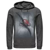 Men's Jurassic Park 3 Movie Poster Pterodactyl Hoodie -Mens Jurassic Park Clothing Shop 4394373 Charcoal Heather