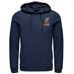 Men's Jurassic Park Raptor Hold Logo Pocket Hoodie