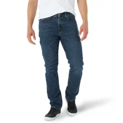 Men's Lee® Legendary Athletic-Fit Tapered Jeans -Mens Jurassic Park Clothing Shop 4411494 Harbor Blue