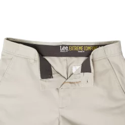 Men's Lee® Extreme Comfort MVP Straight-Fit Flat-Front Pants -Mens Jurassic Park Clothing Shop 4995029 ALT4