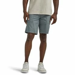 Men's Lee® Extreme Motion Utility Flat-Front Shorts 17 Men's Lee® Extreme Motion Utility Flat-Front Shorts -Mens Jurassic Park Clothing Shop 5521992 Tech Grey