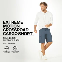 Men's Lee Extreme Motion Crossroad Relaxed-Fit Camo Cargo Shorts -Mens Jurassic Park Clothing Shop 5525258 ALT8