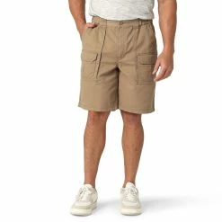 Men's Lee® Side Elastic 9.5" Cargo Short -Mens Jurassic Park Clothing Shop 5869619 Bronze